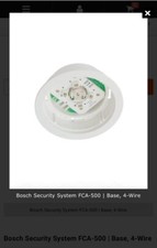Bosch Security System FCA-500 | Base, 4-Wire( Only Base)