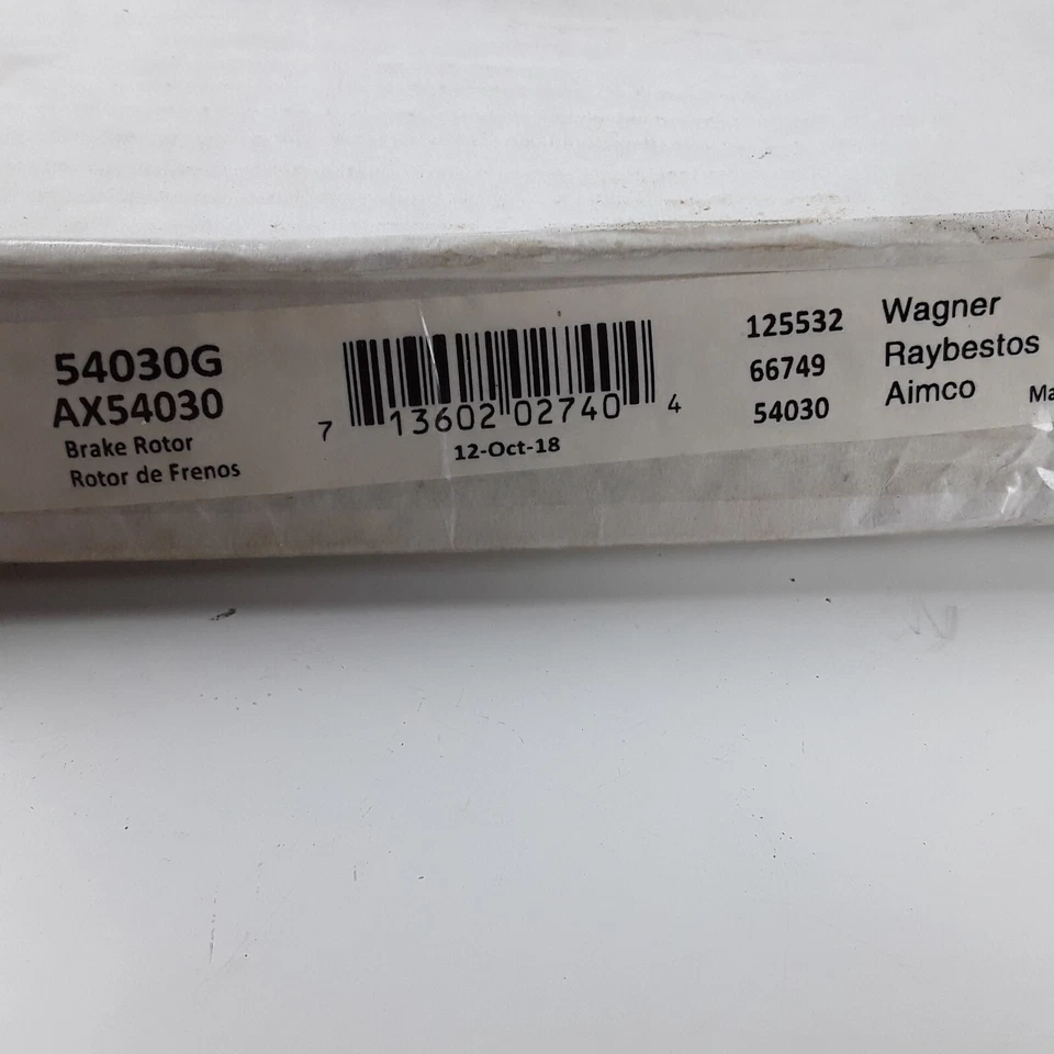 Rotor de freno delantero compatible con Ford Taurus 2001 2002 2003 2004 20005 2006 2007 Foto 4 de 4