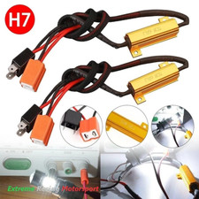 COPPIA DECODER SPEGNISPIA RESISTENZE CANBUS PER LAMPADE A LED H7 12V ERROR FREE