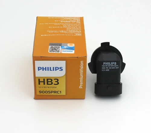 Genuine Philips 9005 HB3 Halogen Headlight 12v 65w Original Car Fog Lamp 9005PRC - Picture 2 of 8