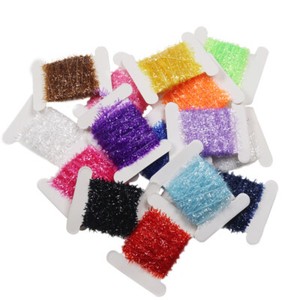 Holographic Fly Tying Material 14pcs Holographic Tinsel Tape