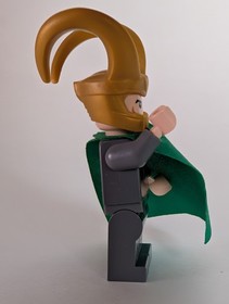 LEGO sh0033 Marvel Avengers Loki Minifigure From 6868 6867 6869 Authentic! 2012!