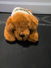 Advertising BUSH'S BAKED BEANS DUKE Golden Retriever Plush VTG 1999 8" Beanbag