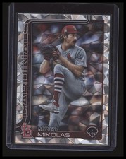 2025 Topps #137 Miles Mikolas Diamante Foil