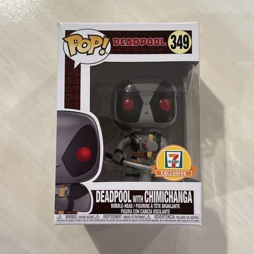 Funko Pop! Marvel: Deadpool With Chimichanga #349 7 Eleven Exclusive  711