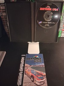 Sega Saturn Daytona USA Game compete in case 