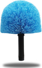 Cobweb Duster Head Brush-Twist-On Spider Web Brush for Outdoor Indoor Web Clea