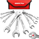 9-Piece Super Thin Open-End Wrench Set, SAE 1/4"-1-1/16", 3Mm Thickness Slim