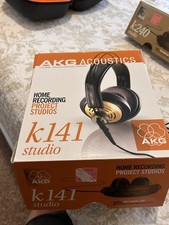 AKG K141 headphones Made In Austria Very Clean, Very Light Used.
