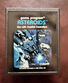 Vintage Atari 2600 Bundle W/11 Games, Driving & Paddle Controllers - Works!