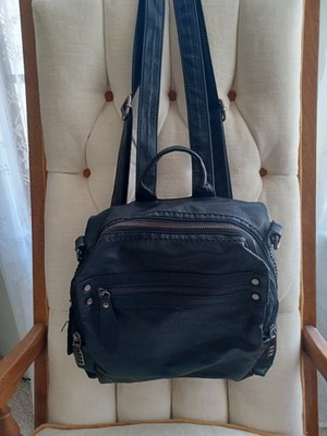 Backpack Purse Midnight Black Effortless Grunge Wimsigoth Dark Fairy Small Purse