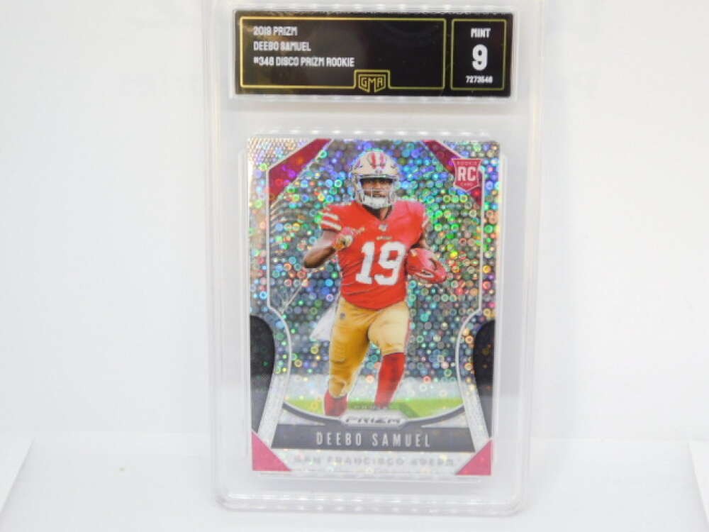 2019 Panini Prizm Disco Prizm Rookie RC #346 Deebo Samuel San Francisco 49ers GM