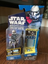 Commander Colt  CW52  Star Wars  The Clone Wars Action Figure NIB See Photos HTF