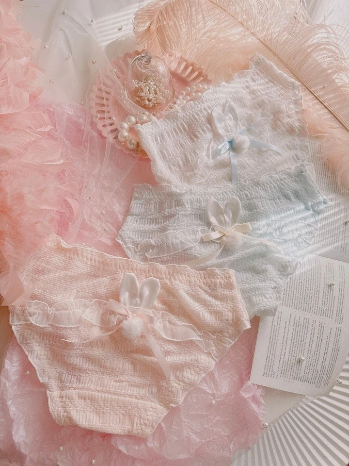 Japanese Women Lolita kawaii panties cartoon briefs Underpants Underwear new  - Image 3 of 4