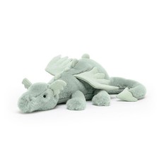 Jellycat Sage Dragon 50cm Large Size Brand New w/Tags Dust Bag