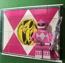 LEGO Pink Power Rangers  / Full Wrap Around U...