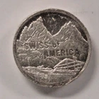 1oz .999 Fine Silver Swiss of America Button Round