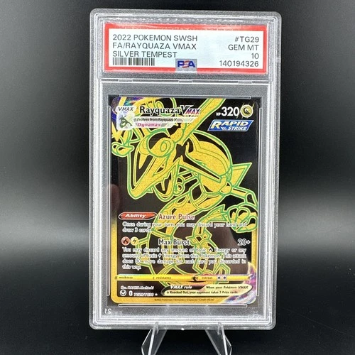 Rayquaza VMAX TG29/TG30 Silver Tempest Trainer Gallery Holo PSA 10 EN 2022