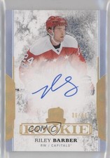 2017-18 Upper Deck The Cup Rookie Gold Spectrum Foil 36/36 Riley Barber Auto 0c3