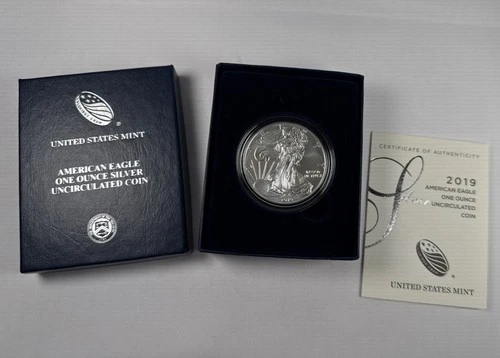 2019-W American Silver Eagle — photo from another recent sale
