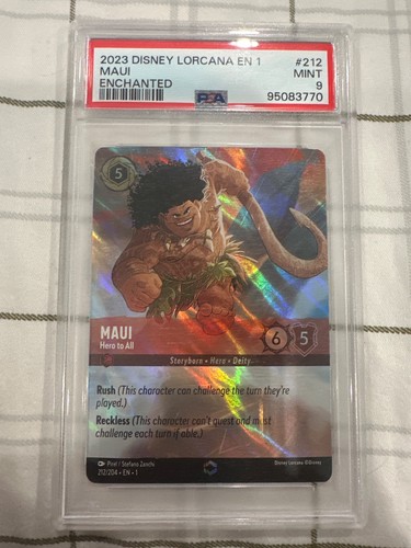 Maui - Hero to All graded PSA 9 for sale on eBay