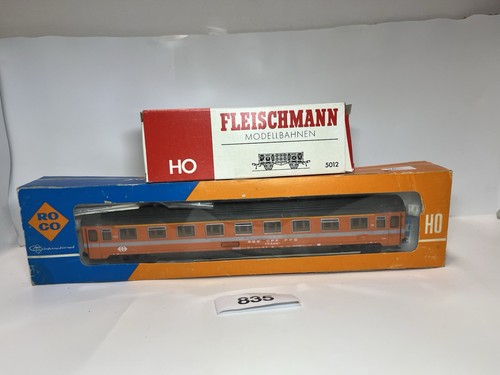 Roco und Fleischmann 5012, HO 2 tlg., Personenwagen 1.Kl., Güterwagen | Zustand: Gebraucht