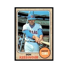Don Kessinger 1968 Topps #159 Chicago Cubs Baseball Card EX