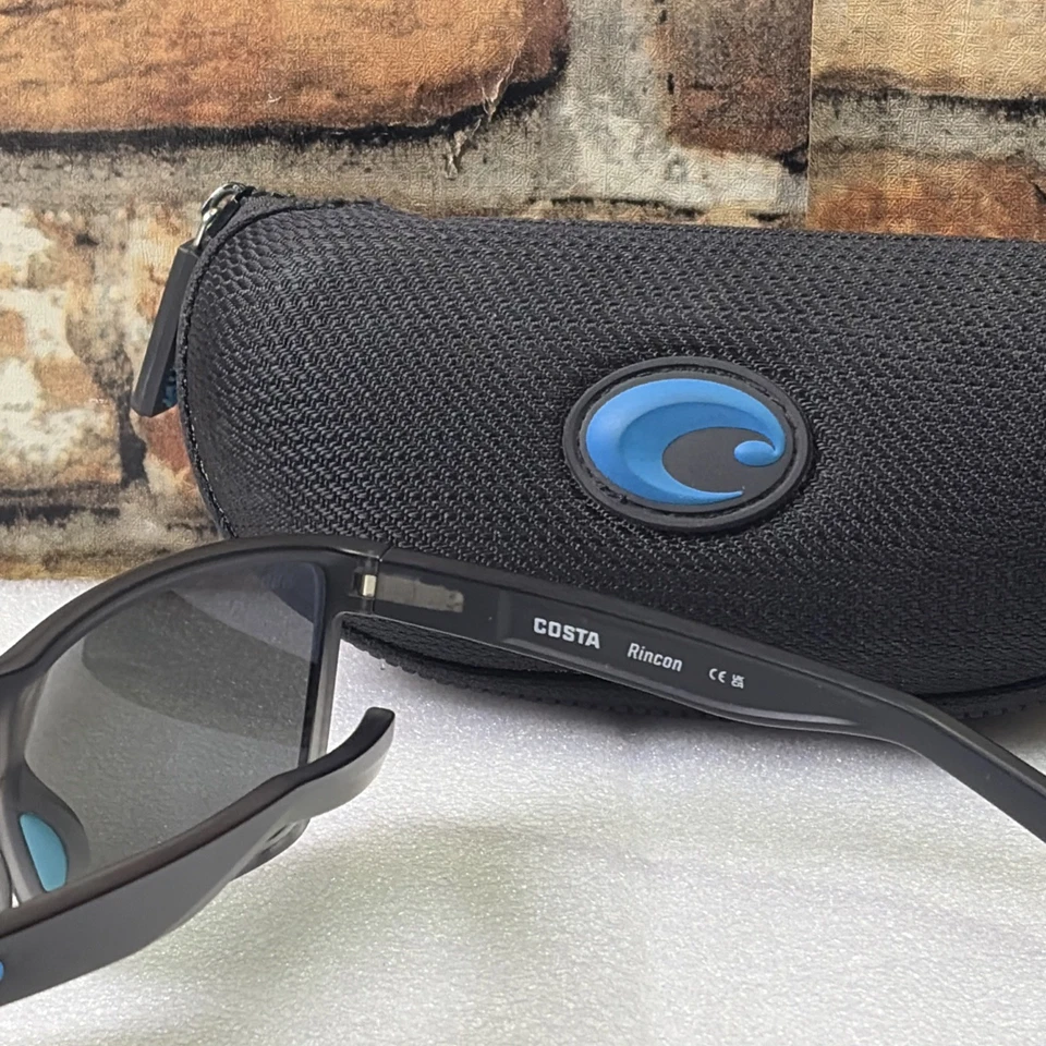 NUEVAS GAFAS DE SOL POLARIZADAS COSTA DEL MAR 06S9018-901803 NEGRAS AUTÉNTICAS Foto 4 de 4