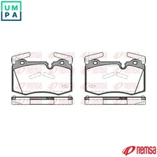 BRAKE PAD SET DISC BRAKE 1374.00 FOR MINI CLUBMAN N12 B14 A 1.4L 9HZ 1.6L 4cyl