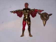 1986 VINTAGE - KENNER TELEPIX SILVERHAWKS - HOT WING AND GYRO COMPLETE
