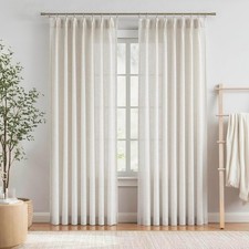 Linen Semi Sheer Window