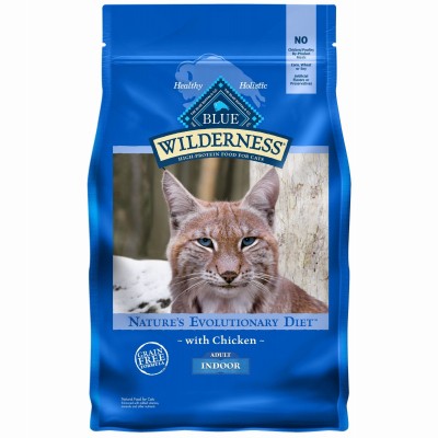 Wilderness Indoor Katzentrockenfutter, Huhn Rezept, 5 Pfund - 800306