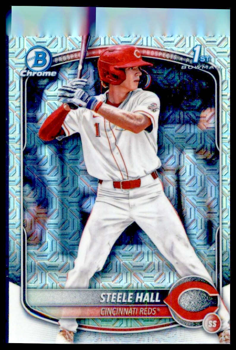 2025 Bowman Draft 1st Bowman Mojo Refractor -  Steele Hall