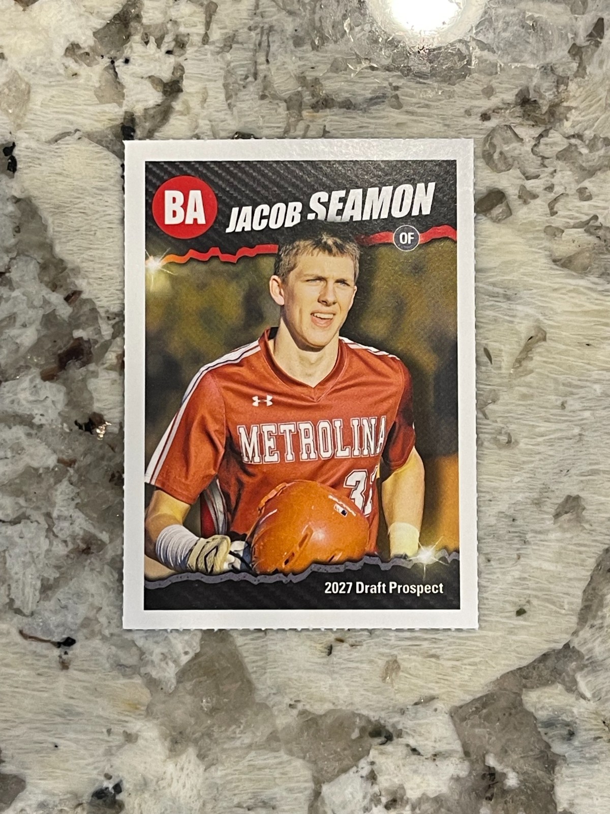 2025 Baseball America 2027 Draft Prospects Jacob Seamon #BA87
