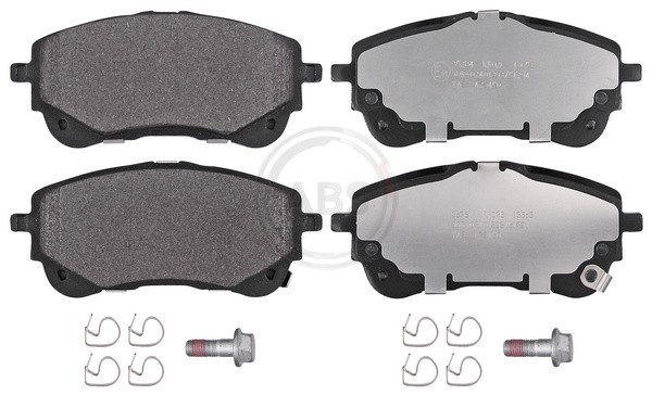 Front A.B.S. 35284 Brake Pad Set, disc brake for SUZUKI,TOYOTA - Image 2