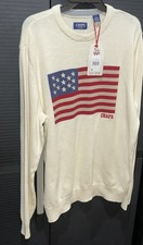 CHAPS 100% Cotton Men s Sweater  Cream Color ...