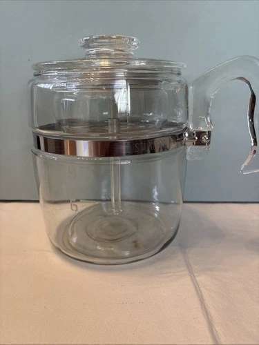 Vintage Pyrex 9 Cup Glass Percolator Model 7759 B