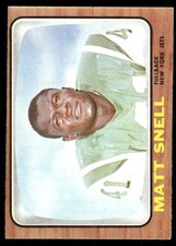 1966 Topps #102 Matt Snell