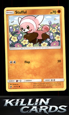 Stufful 55/111 Pokemon Common SM - Crimson Invasion Card NM
