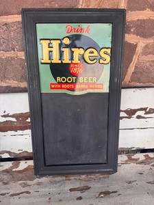 Vintage Hires Root Beer Menu Board
