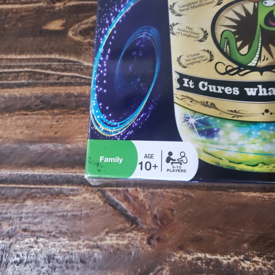 Snake Oil Party Family Game 2013 It Cures What Ails Ya Mensa Award Nuevo Precintado Foto 3 de 4