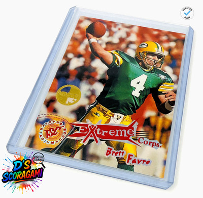 1995 Stadium Club Extreme Corps Brett Favre #191 Members Only Diffraction