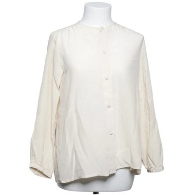 Greta, Bluse, Größe: XS, Beige, Seide, Einfarbig, Satin, Damen #UdM