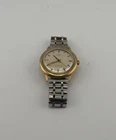 Vintage Timex Electric Dynabeat Watch Day Date Water Resistant Needs Battery