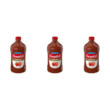 Campbell  S 100 Tomato Juice, 64 Fl Oz Bottle Pack of 3 