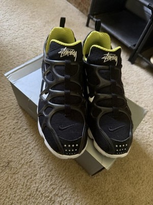 Stussy x Nike Air Zoom Spiridon Kukini 'Black' size 9