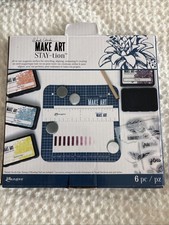 Wendy Vecchi Make Art STAY-tion Ranger 2- 7x7 magnetic bases for Card Making