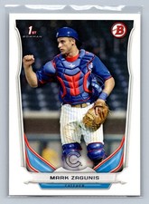 2014 Bowman Draft #DP92 Mark Zagunis 1st Bowman Cubs
