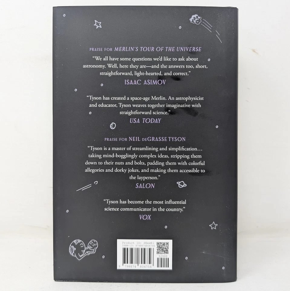 Neil deGrasse Tyson Signed Merlin's Tour of the Universe Autographed 1st Ed Book - Image 3 of 4