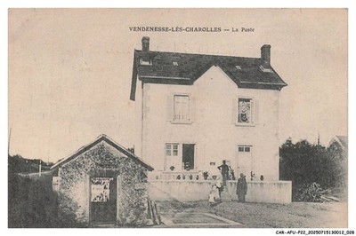 CAR-AFUP22-1080-71 - VENDENNESSE-LES-CHAROLLES - La poste